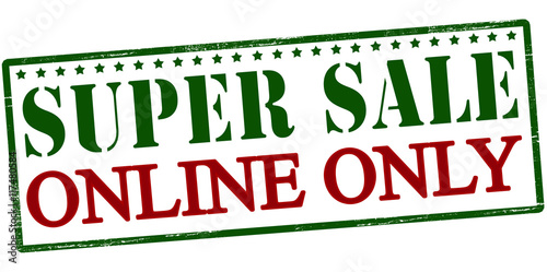 Super sale online only
