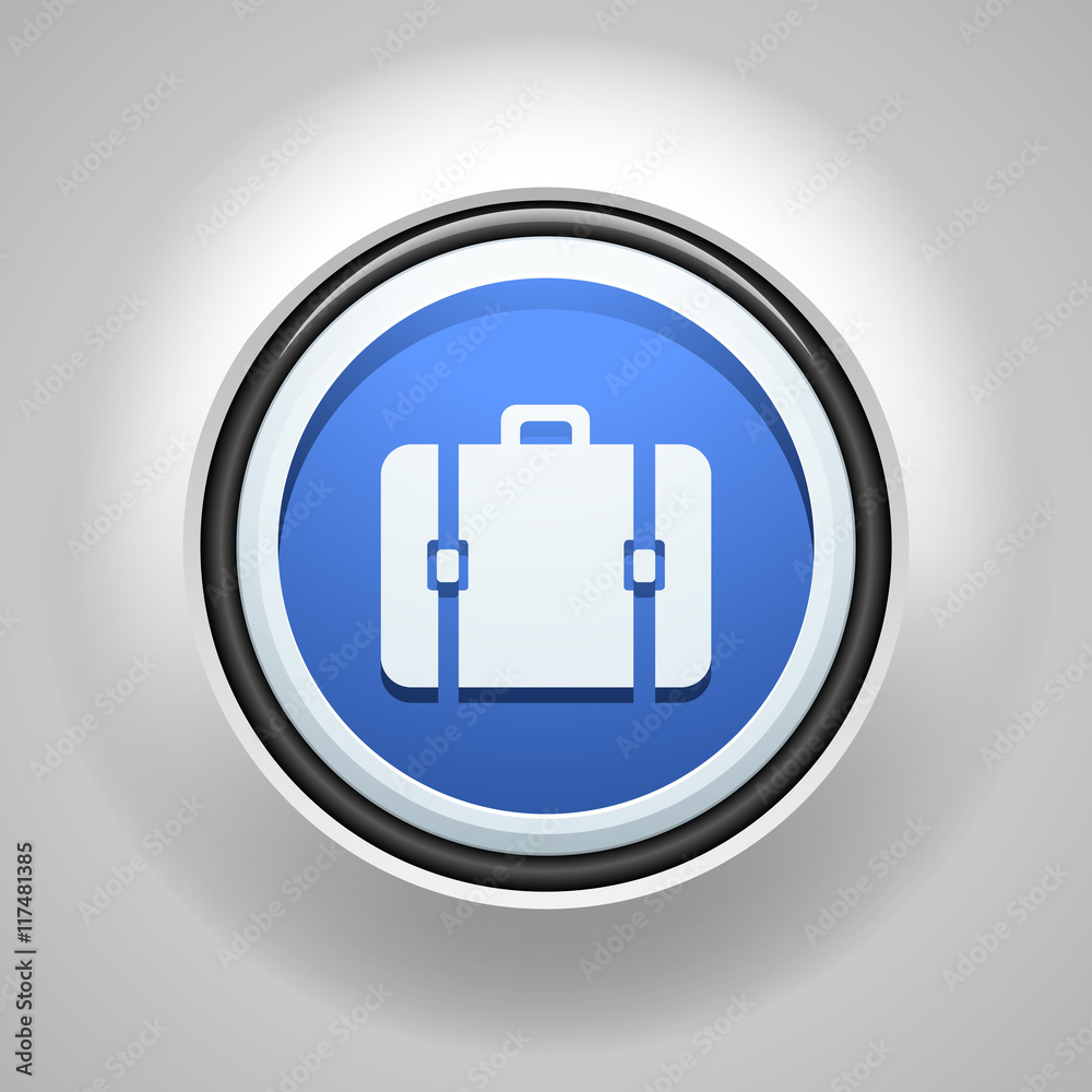 Luggage button sign Luggage button sign