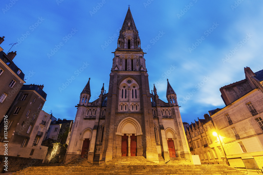 St Nicholas Church in Nantes