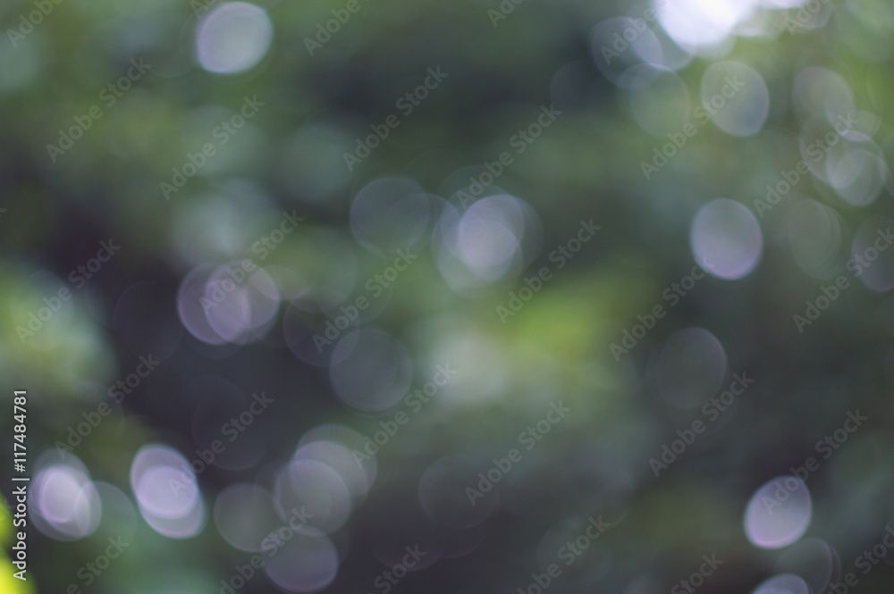 bright background with abstract spots of light