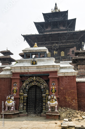 Taleju Temple in Hanuman-Dhoka Durbar Square, Kathmandu, Nepal. photo