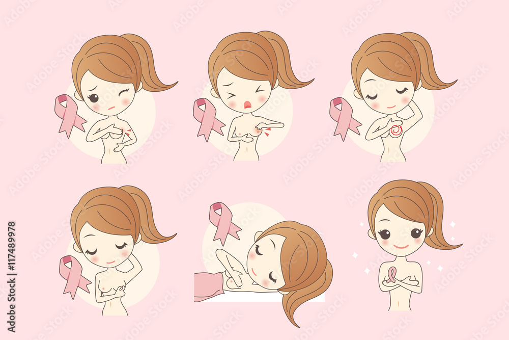 woman breast cancer concept woman breast cancer concept