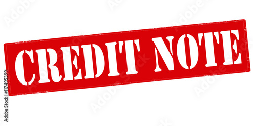 Credit note