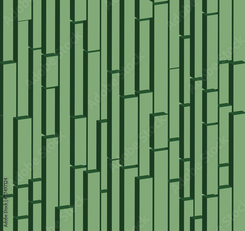 Bamboo brick 3 D background abstract