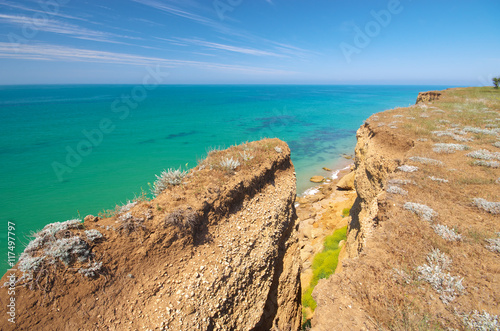 Beautiful nature edge and seascape.