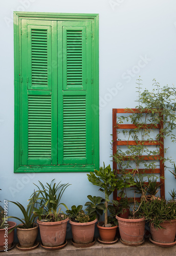 Green Closed window © Michalis Palis