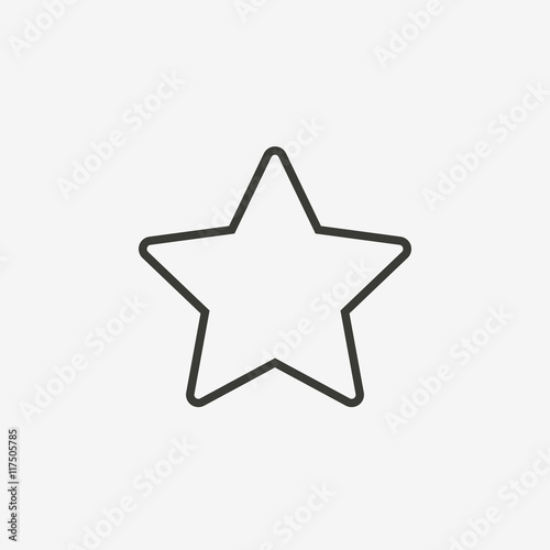 star outline icon
