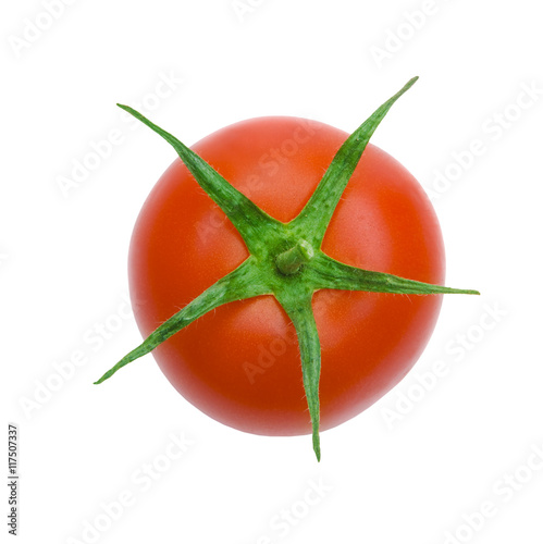 tomate mit Grün