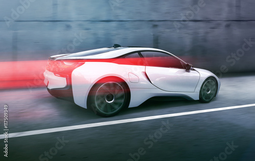 Futuristisches Auto
