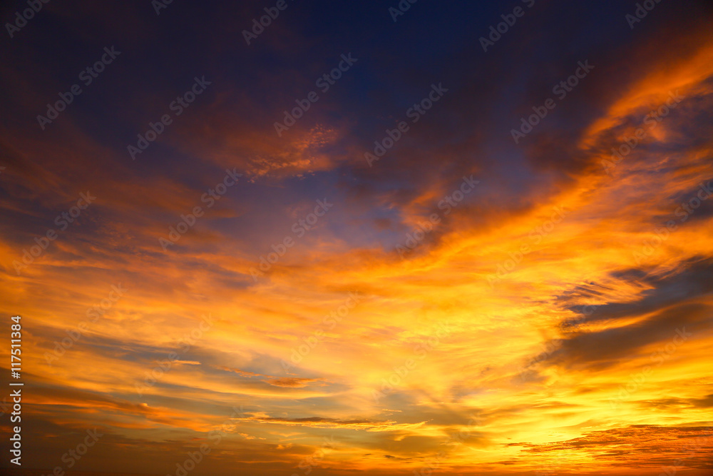 sunset and sunrise time, nature background and empty area for text, feeling love or romantic background in nature, sky background with cloud, nature background in sunset or sunrise time.