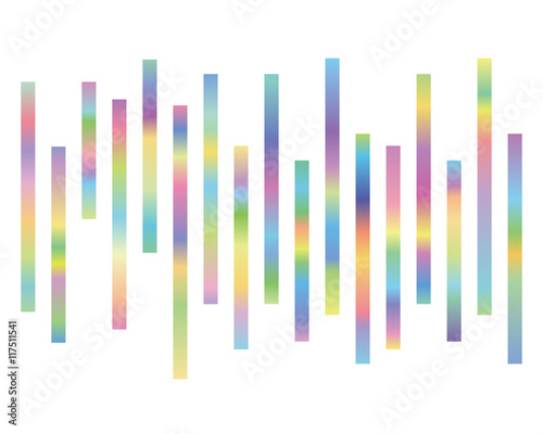 colorful gradation striped pattern background  abstract vector illustration