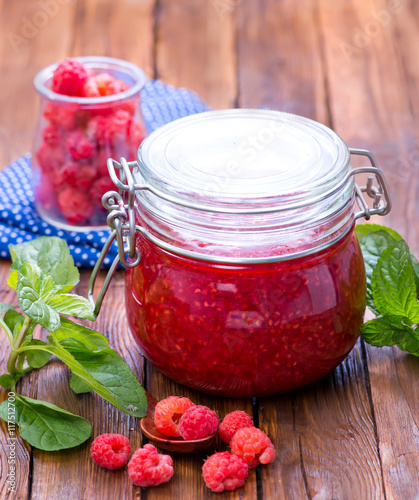 raspberry and jam