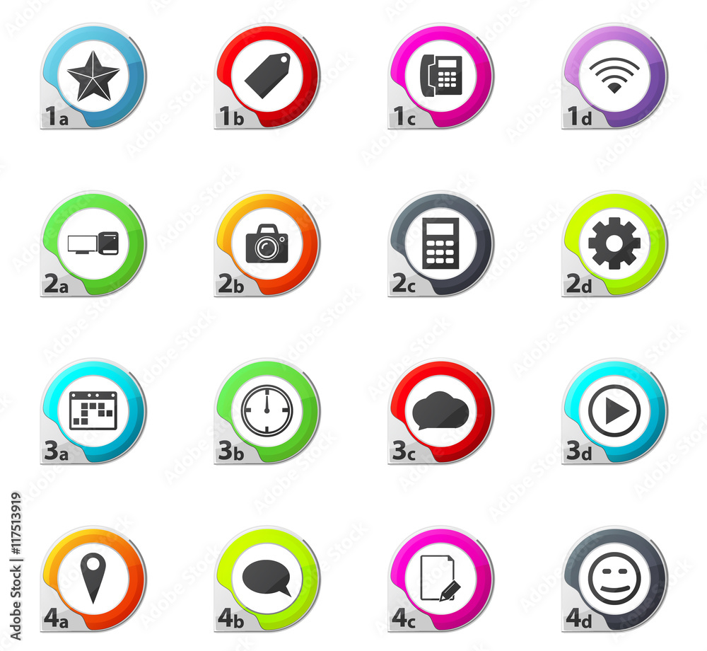 Social Media icons set Social Media icons set