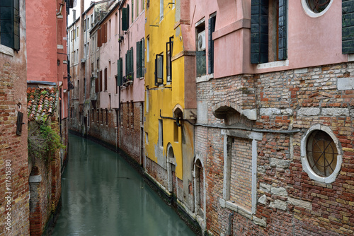Kanäle und alte Häuser in Venedig © franke 182