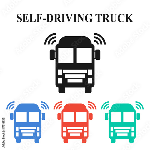 Self-driving truck
