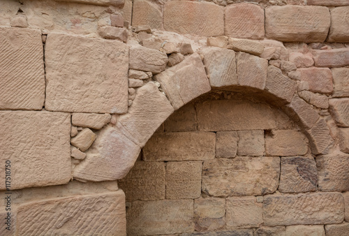 Ancient arch and Keystone