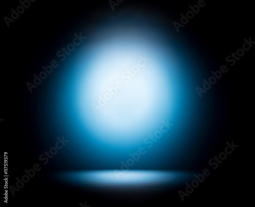Abstract background - blue glow