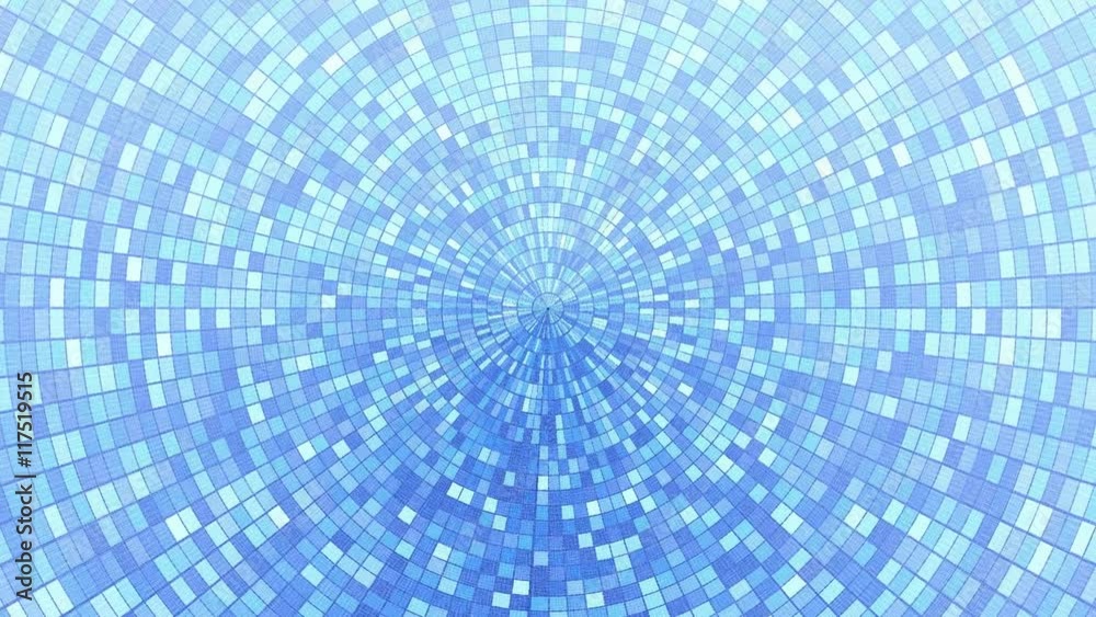 Abstract blue rotating hypnotic background Abstract blue rotating hypnotic background