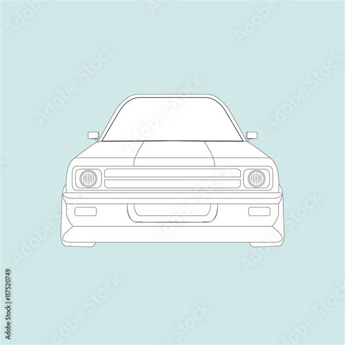 muscle car racing, автомобиль