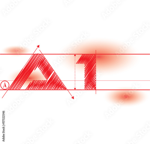 a1 redprint font