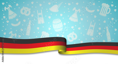 Oktoberfest Hintergrund - Icon's