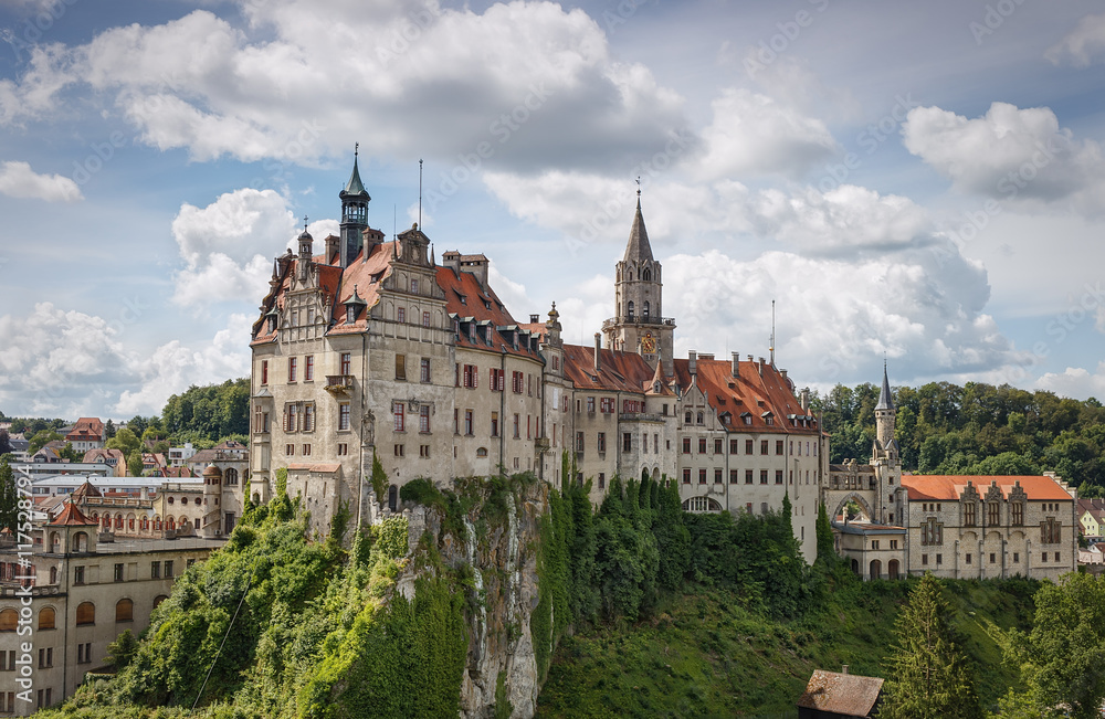 Fototapeta premium Ancient castles . Sigmaringen. Black Forest. Germany.