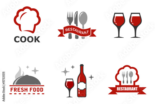 set restaurant symbols