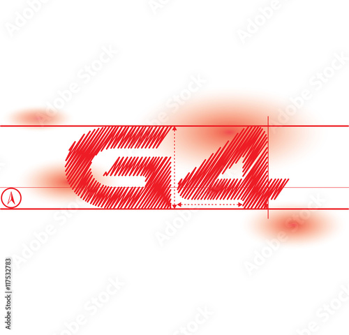 g4 redprint font