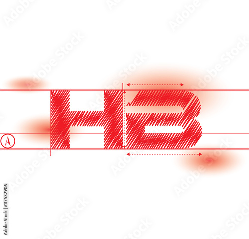 hb redprint font