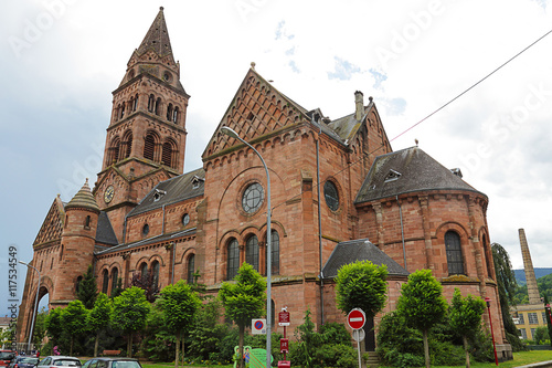 église catholique de Munster, Alsace, France