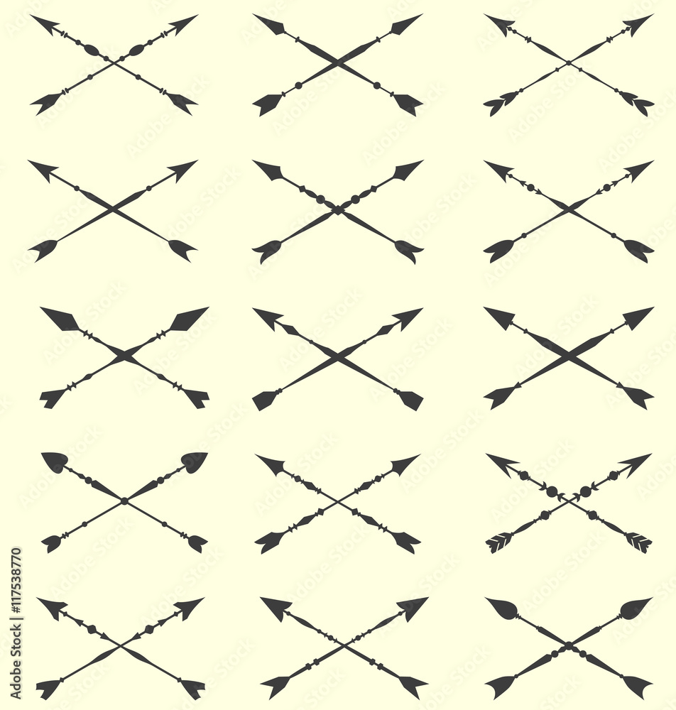 Vintage Arrow Clip Art Transparent Background