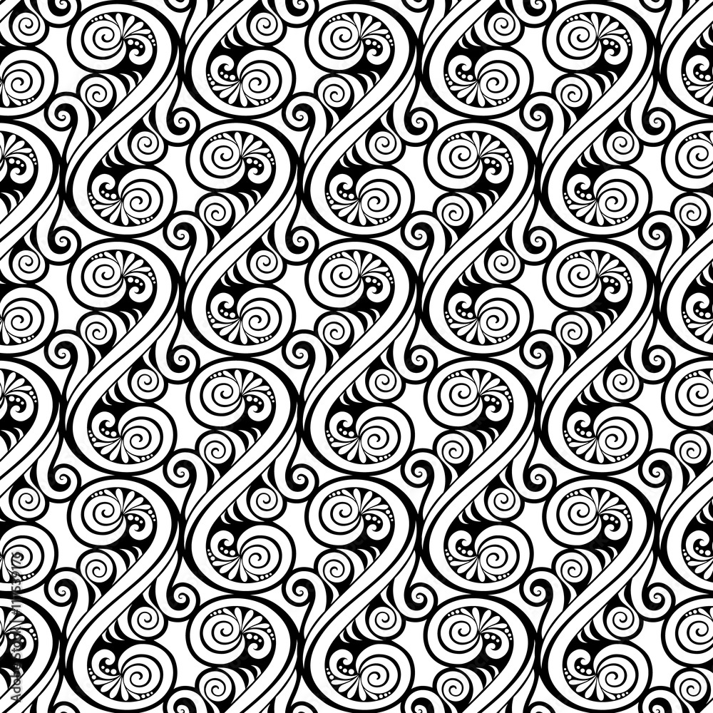 Decorative ornamental vector seamless pattern Decorative ornamental vector seamless pattern
