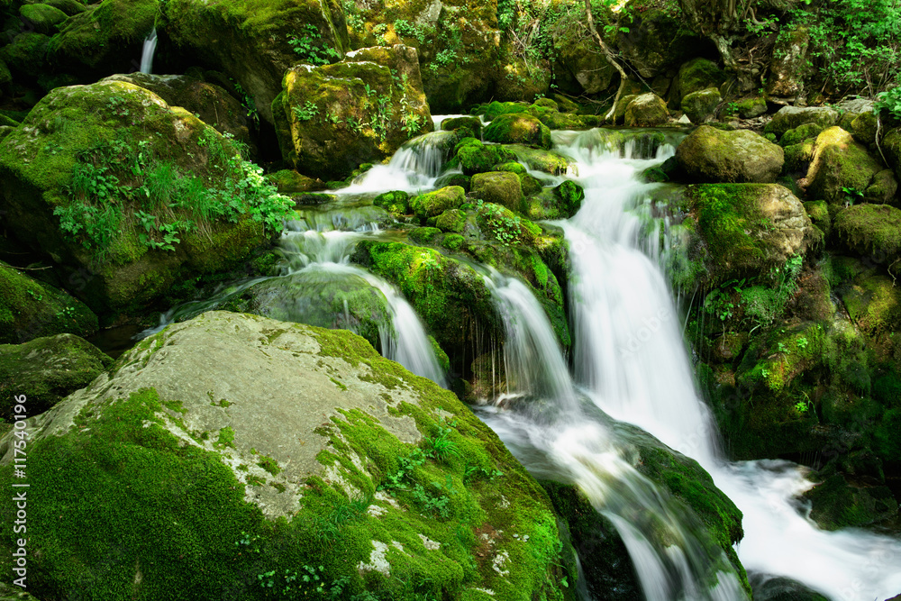 Bovska skaklya waterfall, near Bov, Bulgaria