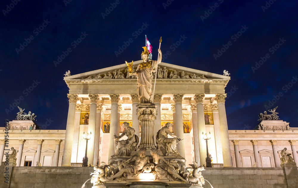 Fototapeta premium Austrian Parliament