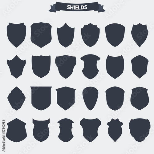 Shields emblem set