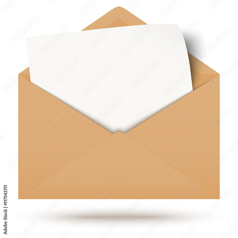 Envelope with notepad Envelope with notepad