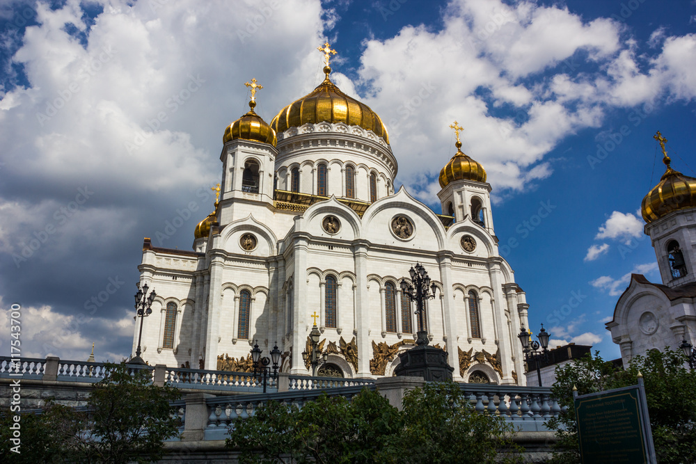 The Temple Of Christ The Savior in Moscow, Russian Federation