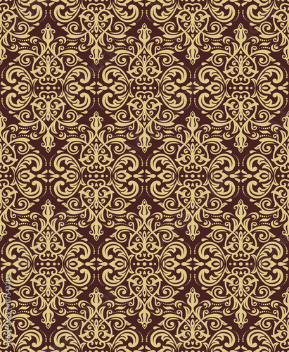 Seamless Vector Damask Pattern