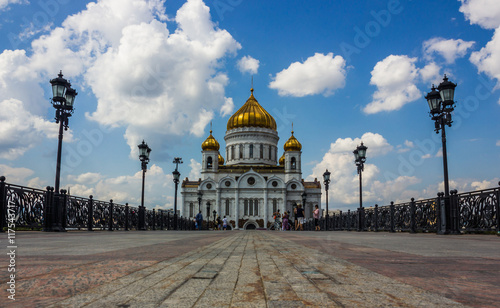 The Temple Of Christ The Savior in Moscow, Russian Federation