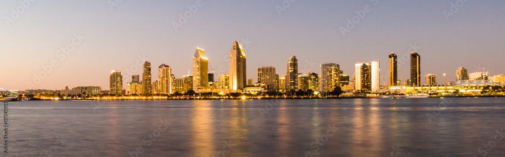 Fototapeta premium San Diego cityscape, USA