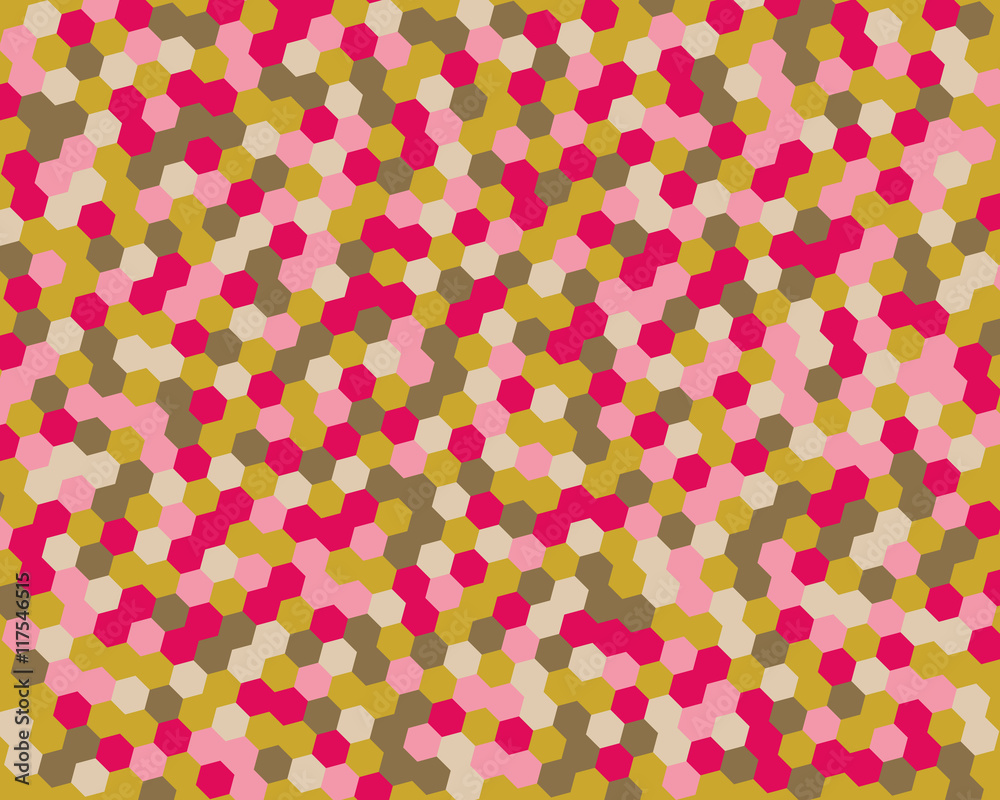 Abstract background hexagon. Vector illustration.