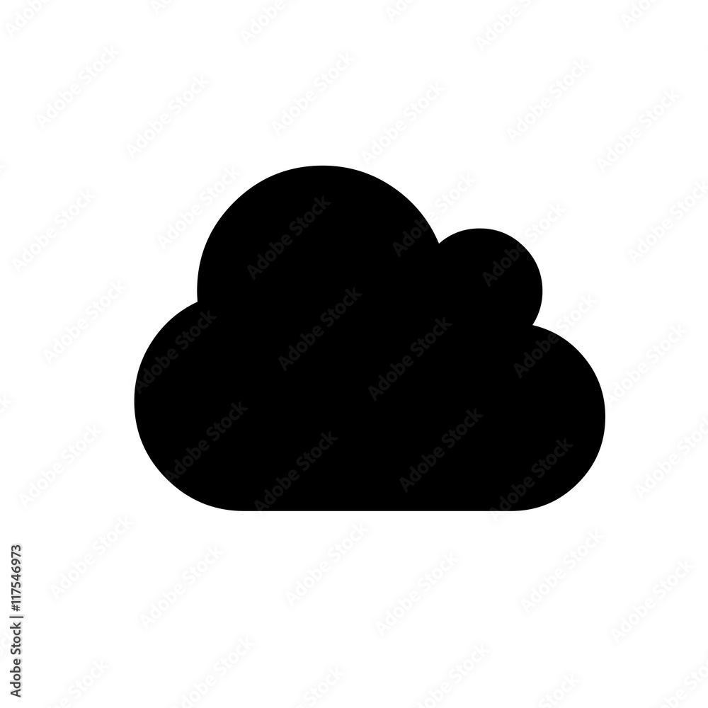 black social media symbol on white background black social media symbol on white background