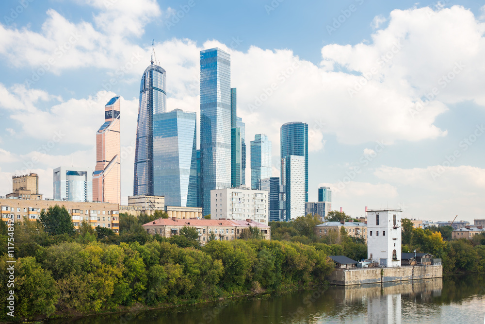 Moscow-City business center