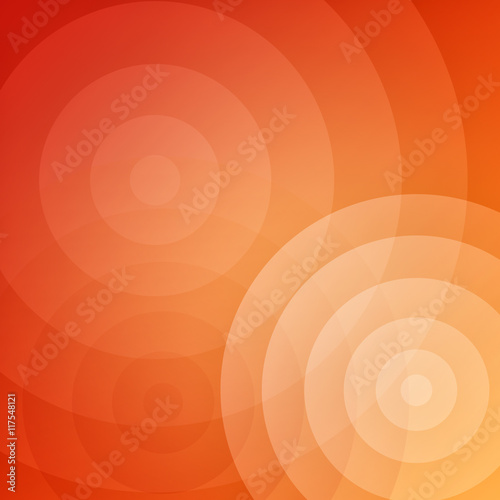 Orange Circle shape technology abstract background