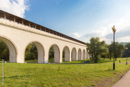 Rostokino Aqueduct in Moscow photo