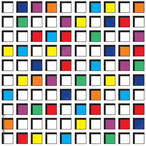 Free Download Seamless Pattern with Colorful Squares - GFXLoad