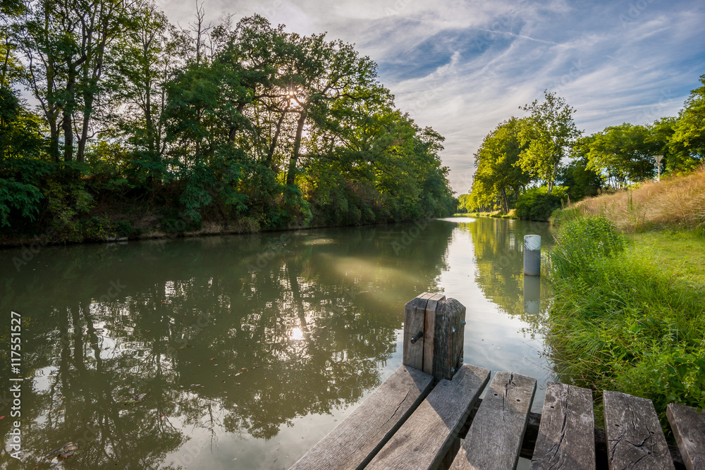 Fototapeta premium Canal du midi