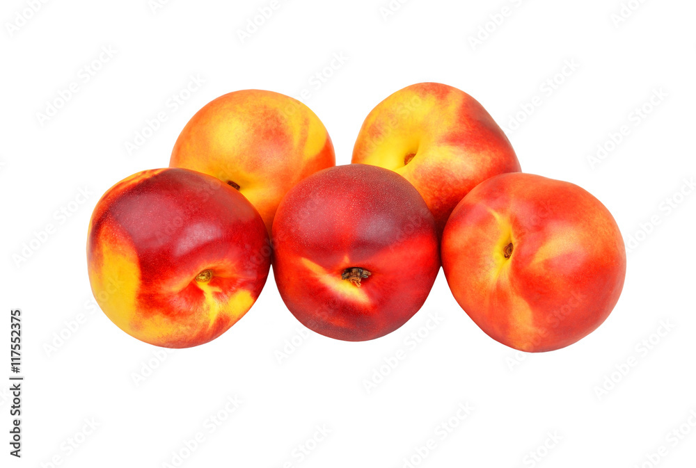 Red ripe nectarine