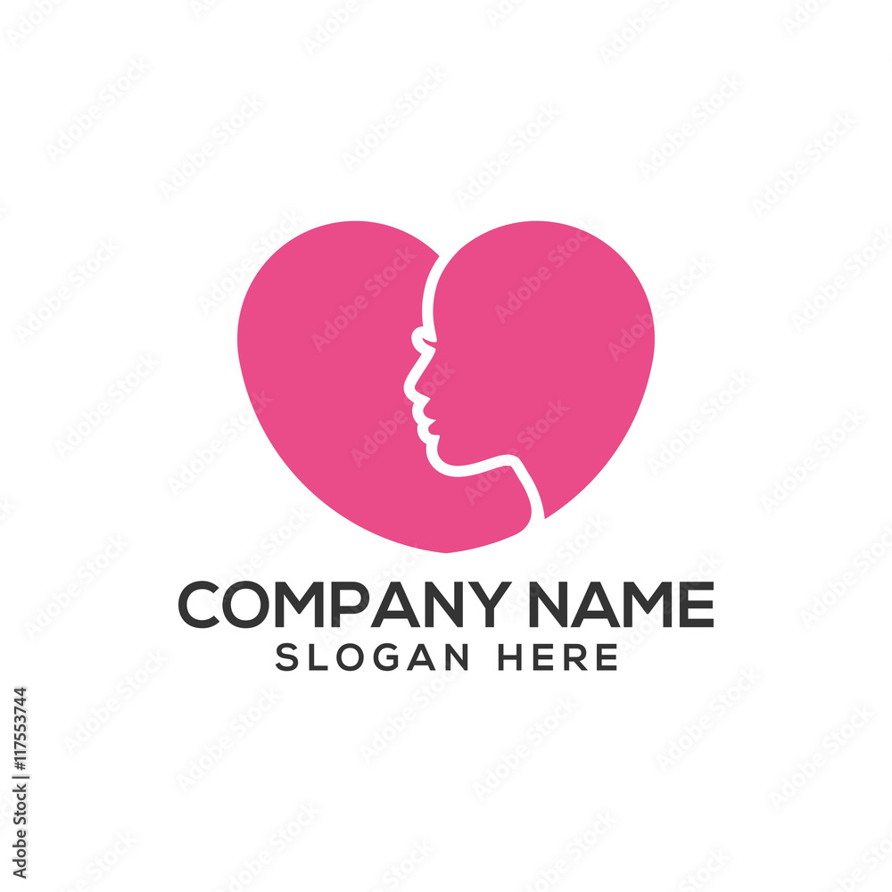 Beauty and salon logo vector Beauty and salon logo vector