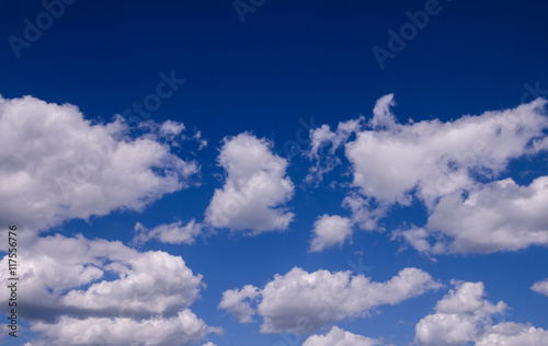 blue sky with clouds © Alla 